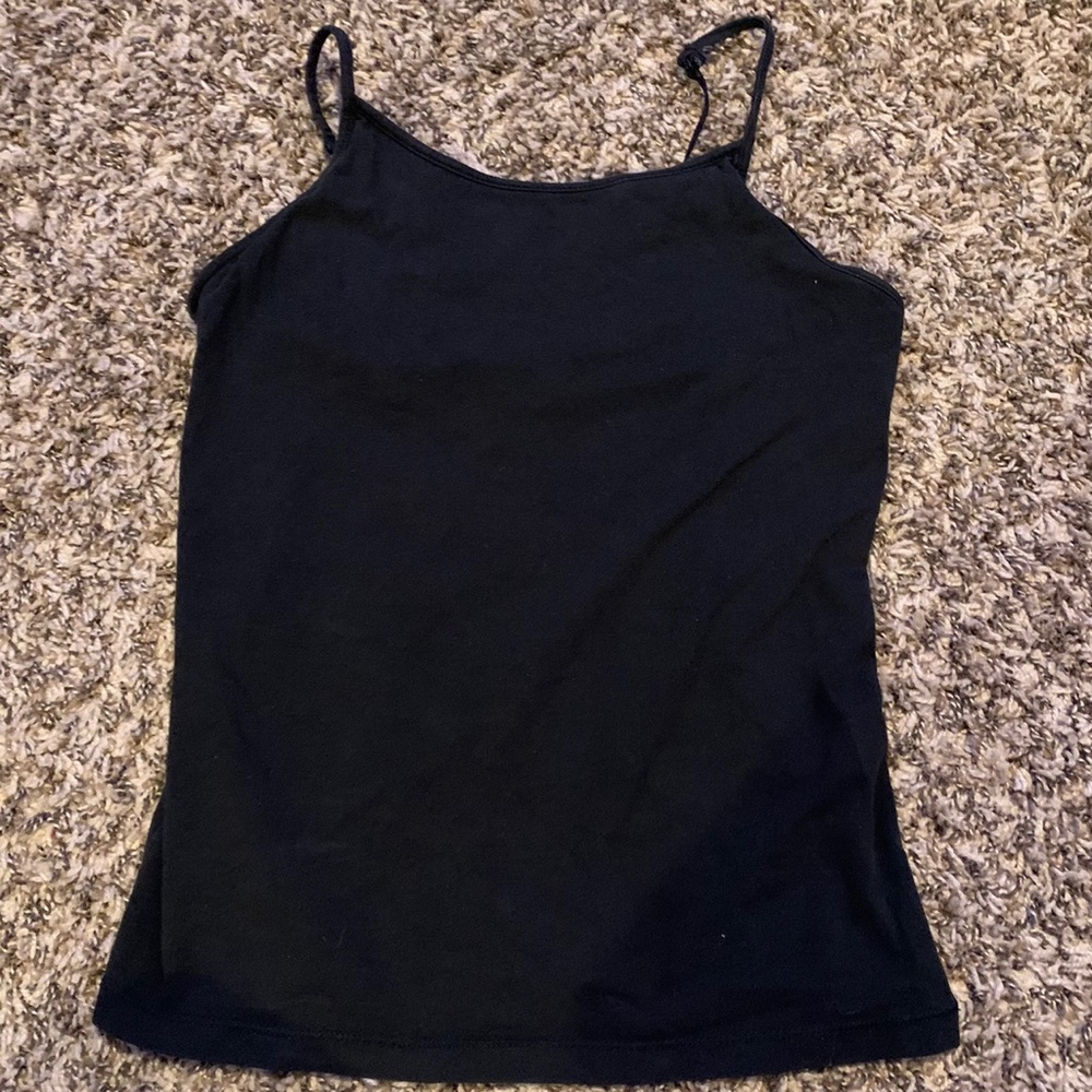 black cami top